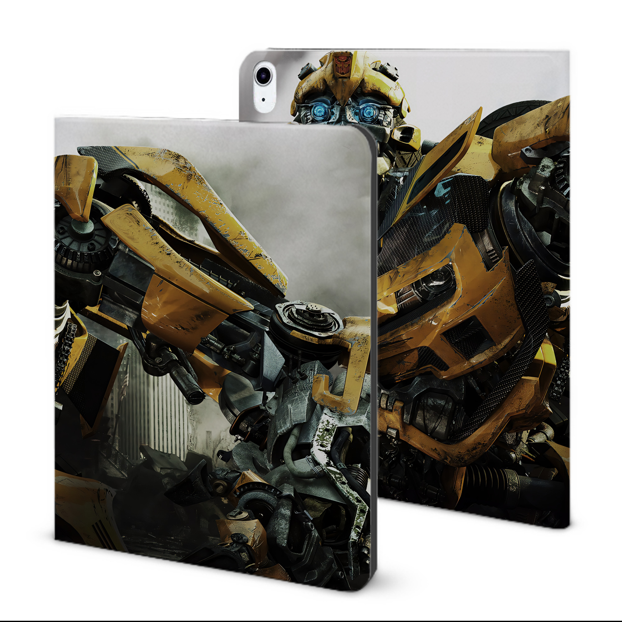 （画像用） Transformers トランスフォーマー IPad ケース ブック型 PUレザー TPU 耐衝撃 軽量 薄型 ペン収納なし 全面保護 IPad 各モデル対応